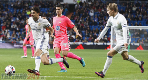 Con trai Zidane ghi bàn, Real hủy diệt Leonesa Real 6-1 Leonesa, ket qua Real 6-1 Leonesa, ti so Real 6-1 Leonesa, cup nha vua tbn, real madrid, enzo zidane