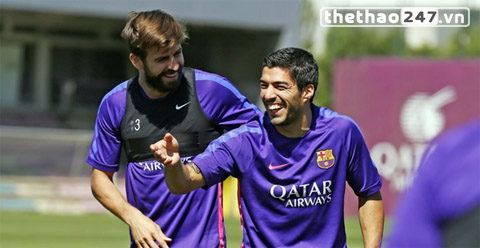 Barca nhận tin từ Suarez trước trận CK Cúp nhà Vua Barcelona, Luis Suarez,Suarez trở lại luyện tập, CK Cúp nhà Vua, Barca vs Athletic Bilbao, lịch thi đấu chung kết cúp nhà vua, Nou Camp, Champions League, La Liga, Tin chuyển nhượng, Catalan