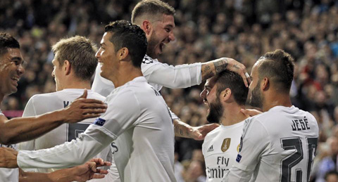 Real Madrid lập kỳ tích ở mùa giải 2015/16 Mùa bóng 2015/16, Rafa Benitez, Real Madrid, Real Madrid lập kỳ tích ở mùa giải 2015/16, real vào knockout champions league, real lập kỳ tích, Los Blancos, Bernabeu, La Liga, Champions League, Tin chuyển nhượng