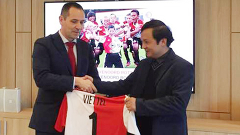 Feyenoord Rotterdam, bóng đá Hà Lan, CLB Viettel, Việt Nam sắp du nhập bóng đá Hà Lan, Học viện bóng đá tại Việt Nam