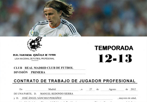 Gareth Bale, James Rodriguez, Luka Modric, Real Madrid, Lộ hợp đồng gây sốc giữa Modric và Real, Los Blancos, Bernabeu, La Liga, Champions League, Tin chuyển nhượng