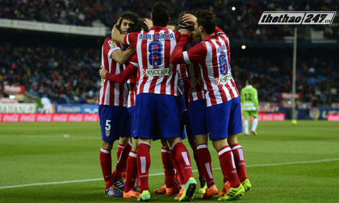 Song sát Villa – Costa lập công, Atletico vùi dập Getafe 7-0 David Villa, Diego Costa, Song sát Villa-Costa, Villa và Costa vùi dập đối thủ, Atletico Madrid, Getafe, Atletico vùi dập Getafe