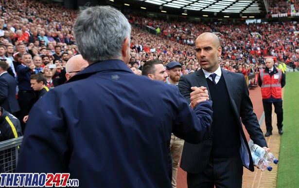 Pep dùng đội hình 2 đấu MU Man xanh,Old Trafford, MU, man utd, quỷ đỏ, pep guardiola, mourinho, derby manchester, vòng 4 league cup, man city