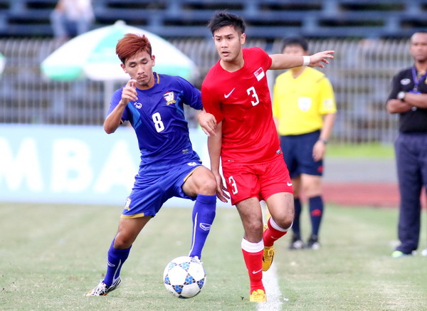 U21 Thái Lan cầm hòa Singapore, U21 Việt Nam chính thức vào bán kết U21 Thái Lan cầm hòa Singapore, U21 Việt Nam chính thức vào bán kết