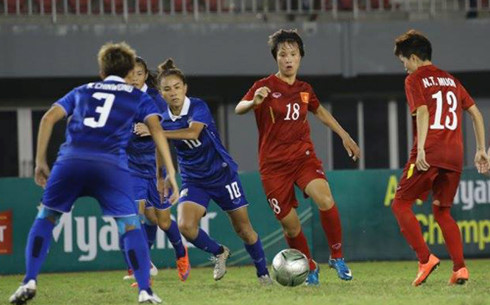 VFF nói về tình huống ‘bẻ còi’ của trọng tài Myanmar trọng tài Myanmar bẻ còi, Lê Hoài Anh, Liên đoàn bóng đá Việt Nam, Tuyển nữ Việt Nam, Tuyển việt Nam, nữ Việt Nam thua tức tưởi, Tuyển nữ Thái Lan