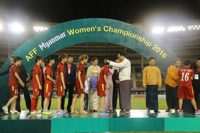 Thua chung kết, tuyển nữ Việt Nam vẫn được thưởng tiền tỉ tuyển nữ Việt Nam, nữ Việt Nam, tuyển nữ Việt Nam, Thái Lan, Liên đoàn bóng đá Việt Nam, Tuyển nữ Việt Nam được thưởng