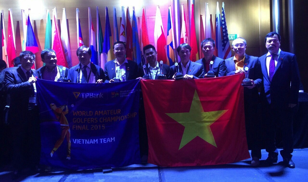Đội tuyển Việt Nam chiến thắng tại giải Giải quốc tế World Amateur Golfers Championship 2015,World Amateur Golfers Championship 2015, tin tức golf,Nguyễn Như Nguyện,Thổ Nhĩ Kỳ,TPBank,Golf thủ,VCK giải vô địch golf thế giới TPBank 2015,sân Golf Đại Lải,sân golf Đầm Vạc,World Amateur Golfers Championship 2015,sân golf Thủ Đức,Ngân hàng Thương mại Cổ phần Tiên Phong,Vietnam Final 2015