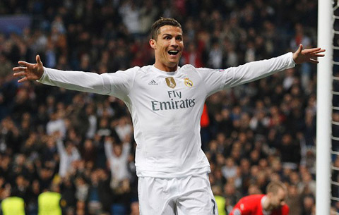Real 8-0 Malmo, kết quả tỉ số Real 8-0 Malmo, Cristiano Ronaldo, Ronaldo lập poker, Real Madrid, Champions League, Malmo