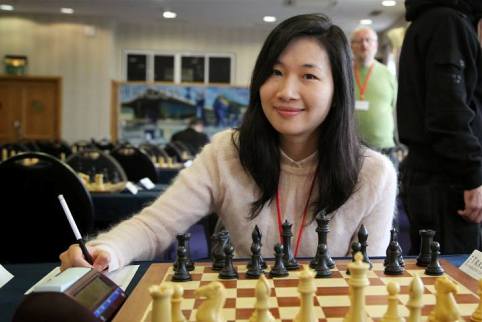 Hoàng Thanh Trang tại giải Gibraltar Chess Festival 2014 Hoang Thanh Trang, co vua