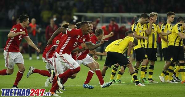 Kết quả Bayern Munich vs Borussia Dortmund – 1h00 ngày 22/5 Bayern Munich vs Borussia Dortmund,kết quả Bayern Munich vs Borussia Dortmund,tỷ số Bayern Munich vs Borussia Dortmund,tỷ số trận đấu Bayern Munich vs Borussia Dortmund,kết quả chung kết Cup QG Đức,kết quả Bayern,kết quả Dortmund