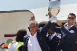 Chùm ảnh: Ronaldo tươi rói ăn mừng chức vô địch EURO ở quê nhà Chùm ảnh: Ronaldo tươi rói ăn mừng chức vô địch EURO ở quê nhà