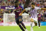 Messi im tiếng, Barca suýt mất điểm trước Real Valladolid Messi im tiếng, Barca suýt mất điểm trước Real Valladolid