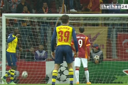 VIDEO hài hước: Sanogo kinh hoàng khi thấy Ramsey sút cháy lưới Galatasaray VIDEO hài hước: Sanogo kinh hoàng khi thấy Ramsey sút cháy lưới Galatasaray