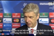 VIDEO: HLV Arsene Wenger chỉ trích hàng thủ Arsenal chơi như tự tử VIDEO: HLV Arsene Wenger chỉ trích hàng thủ Arsenal chơi như tự tử