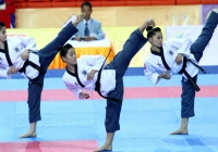 Taekwondo Việt Nam lập hatrick HCV ngay ngày thi đấu đầu tiên Taekwondo Việt Nam lập hatrick HCV ngay ngày thi đấu đầu tiên