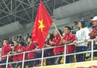 Video SEA Games 27: Kiểu cổ vũ cực độc của các hot girl Taekwondo Việt Nam Video SEA Games 27: Kiểu cổ vũ cực độc của các hot girl Taekwondo Việt Nam