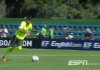 Neymar luyện sút penalty 'siêu dị' chuẩn bị cho World Cup 2014 Neymar luyện sút penalty 'siêu dị' chuẩn bị cho World Cup 2014