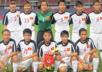 U19 nữ Việt Nam thua sát nút Thái Lan tại AFF Cup 2014 U19 nữ Việt Nam thua sát nút Thái Lan tại AFF Cup 2014