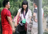 Phóng viên Nhật Bản ‘do thám’ U19 Việt Nam tập luyện Phóng viên Nhật Bản ‘do thám’ U19 Việt Nam tập luyện