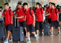 ĐT U19 Việt Nam lên đường tham dự VCK U19 châu Á 2014 ĐT U19 Việt Nam lên đường tham dự VCK U19 châu Á 2014