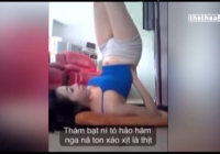 VIDEO: Chết cười với màn hướng dẫn tập thể dục của hot girl Thái Lan VIDEO: Chết cười với màn hướng dẫn tập thể dục của hot girl Thái Lan