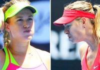 Sharapova vs Bouchard: Đại chiến 'mỹ nhân' kết thúc chóng vánh Sharapova vs Bouchard: Đại chiến 'mỹ nhân' kết thúc chóng vánh