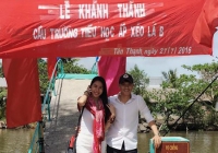 Công Vinh, Thủy Tiên xây cầu giúp trẻ em nghèo đi học Công Vinh, Thủy Tiên xây cầu giúp trẻ em nghèo đi học