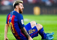 Messi chấn thương, có thể lỡ trận gặp Man City Messi chấn thương, có thể lỡ trận gặp Man City