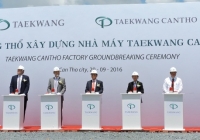 Tập đoàn Taekwang xây dựng nhà máy sản xuất giày thể thao 170 triệu USD tại Cần Thơ Tập đoàn Taekwang xây dựng nhà máy sản xuất giày thể thao 170 triệu USD tại Cần Thơ
