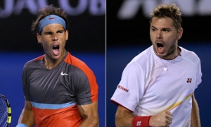 Trực tiếp Rafael Nadal vs Stanislas Wawrinka - chung kết Austrlian Open 2014 Trực tiếp Rafael Nadal vs Stanislas Wawrinka - chung kết Austrlian Open 2014