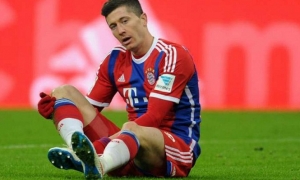 Lewandowski bất ngờ để mất danh hiệu Vua phá lưới Lewandowski bất ngờ để mất danh hiệu Vua phá lưới