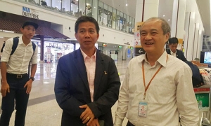 HLV Hoàng Anh Tuấn trải lòng khi về đến Việt Nam HLV Hoàng Anh Tuấn trải lòng khi về đến Việt Nam