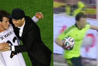 Video bóng đá: Ronaldo phát cuồng vì Bale, Casillas cảm ơn cột dọc (Chung kết Cúp nhà Vua) Video bóng đá: Ronaldo phát cuồng vì Bale, Casillas cảm ơn cột dọc (Chung kết Cúp nhà Vua)