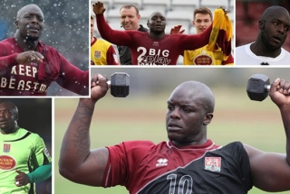 VIDEO: Ade Akinfenwa - tiền đạo nặng gần 100kg của AFC Wimbledon VIDEO: Ade Akinfenwa - tiền đạo nặng gần 100kg của AFC Wimbledon