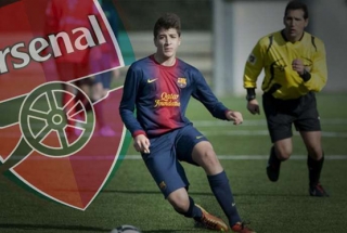 VIDEO: Xem tài năng của Spanoudakis - tân binh từ lò La Masia của Arsenal VIDEO: Xem tài năng của Spanoudakis - tân binh từ lò La Masia của Arsenal