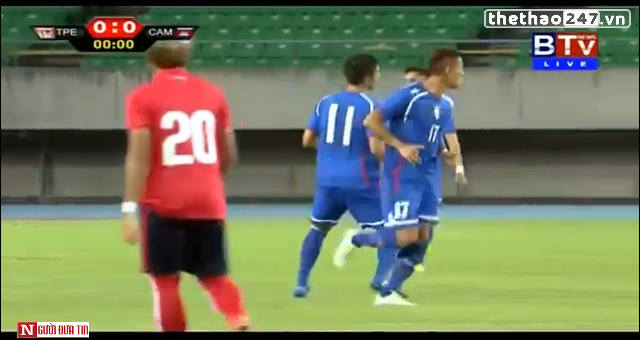 Video bàn thắng: Đài Loan 2-2 Campuchia (Vòng loại Asian Cup 2019) Video bàn thắng: Đài Loan 2-2 Campuchia (Vòng loại Asian Cup 2019)