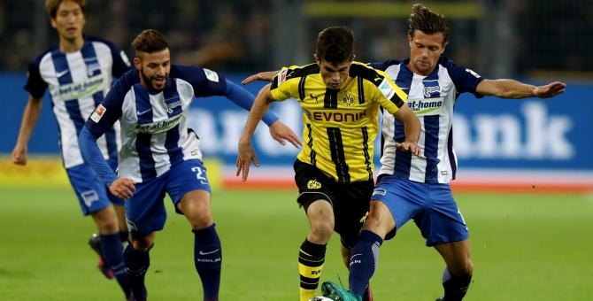 Highlights: Dortmund 2-0 Hertha Berlin (Vòng 2 - Bundesliga) Highlights: Dortmund 2-0 Hertha Berlin (Vòng 2 - Bundesliga)