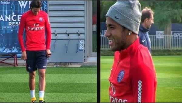 Neymar & Cavani tập luyện trước thềm đại chiến gặp Bayern Neymar & Cavani tập luyện trước thềm đại chiến gặp Bayern