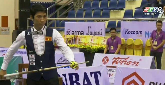 VIDEO: Ngô Đình Nại 39-40 Trần Quyết Chiến (Chung kết carom 3 băng thế giới) VIDEO: Ngô Đình Nại 39-40 Trần Quyết Chiến (Chung kết carom 3 băng thế giới)