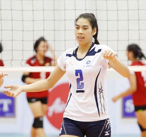 Đoàn Lâm Oanh lần đầu cùng đội 1 Thông Tin LVPB tham dự Cup CLB Nữ Châu Á diễn ra tại Philipines Doan lam oanh ttlvpb
