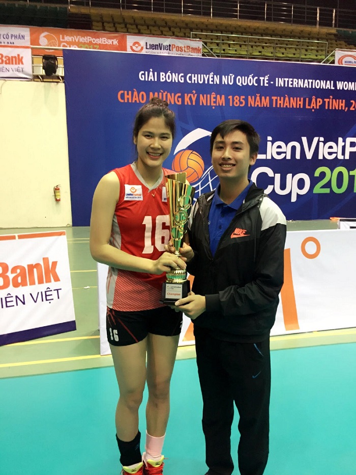 Bùi Ngà cùng Thông Tin xuất sắc lên ngôi vô địch tại Cup Liên Việt 2017