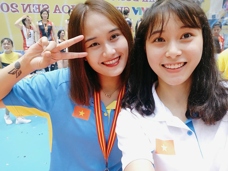 Đặng Huyền sẽ thay thế vị trí của đàn chị Linh Chi dự Cup quân đội Đặng Huyền sẽ thay thế vị trí của đàn chị Linh Chi dự Cup quân đội