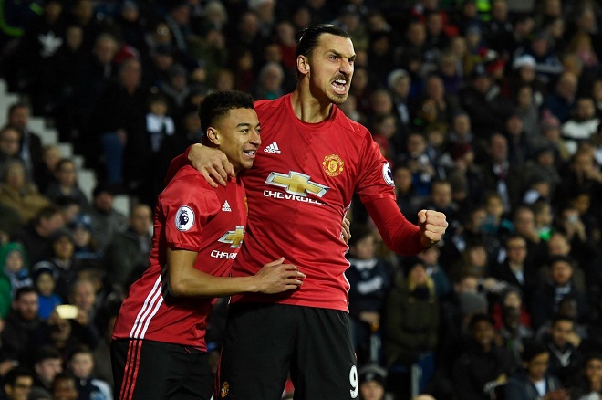 Ibra tỏa sáng với hat-trick bàn thắng vào lưới Etienne Europa League,Kết quả Europa League,MU,quỷ đỏ, man utd,ibra, St Etienne,pogba,martial,mourinho