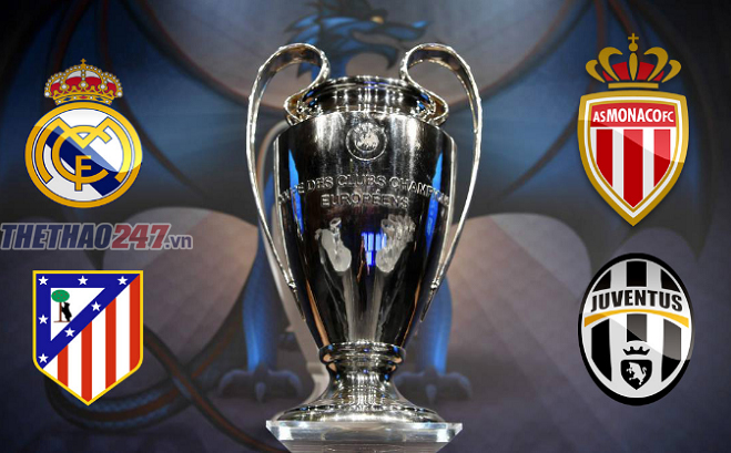 Bán kết C1 - Champions League: Real ngại Juve, thích gặp Atletico Madrid Bán kết Cup C1, bán kết Champions League, Champions League,real madrid, juventus, atletico madrid,monaco,Los Blancos, bán kết champions league, bán kết cup c1