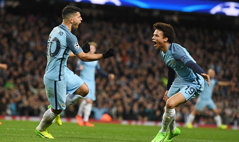 Man City may mắn đánh bại Monaco ngay trên sân nhà Man City may mắn đánh bại Monaco ngay trên sân nhà
