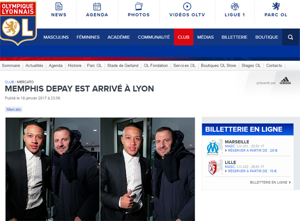 CLB Lyon xác nhận Depay chuẩn bị ký hợp đồng với đội bóng CLB Lyon xác nhận Depay chuẩn bị ký hợp đồng với đội bóng