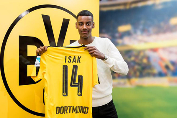 Dortmund chính thức sở hữu Alexander Isak Dortmund chính thức sở hữu Alexander Isak