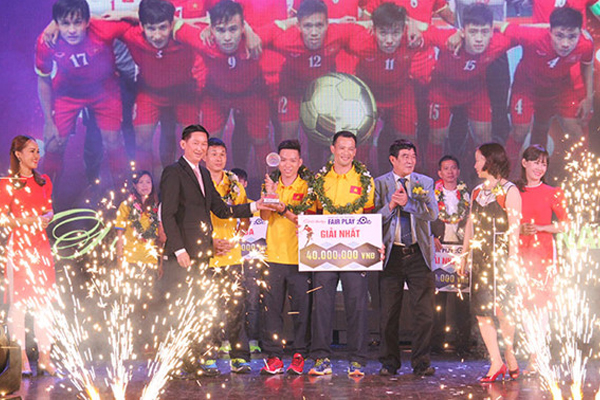 ĐT futsal Việt Nam giành giải Fair-play 2016 ĐT futsal Việt Nam giành giải Fair-play 2016