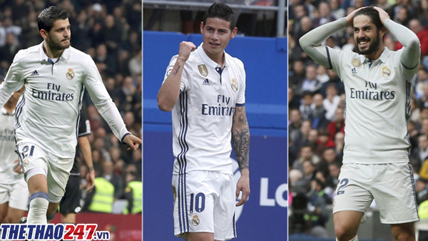 3 cái tên có thể rời Real Madrid vào Hè 2017 3 cái tên có thể rời Real Madrid vào Hè 2017