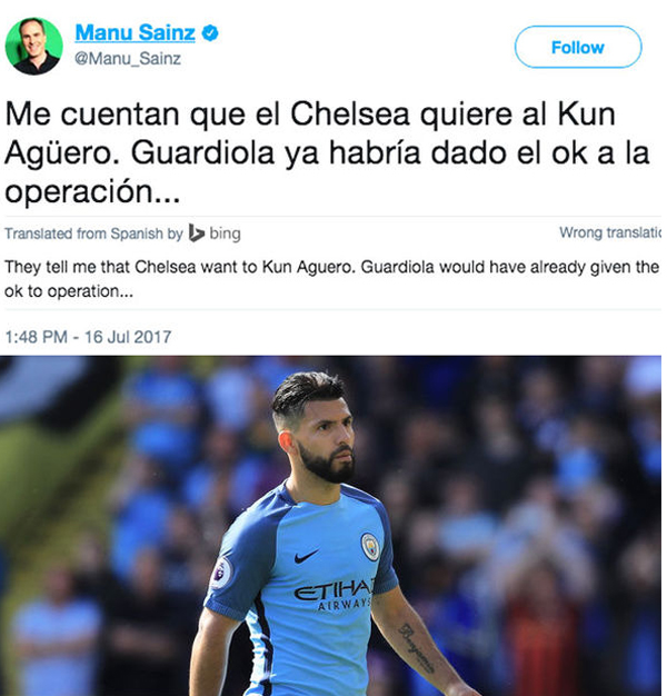 Chelsea được 'bật đèn xanh' vụ Aguero Chelsea được 'bật đèn xanh' vụ Aguero